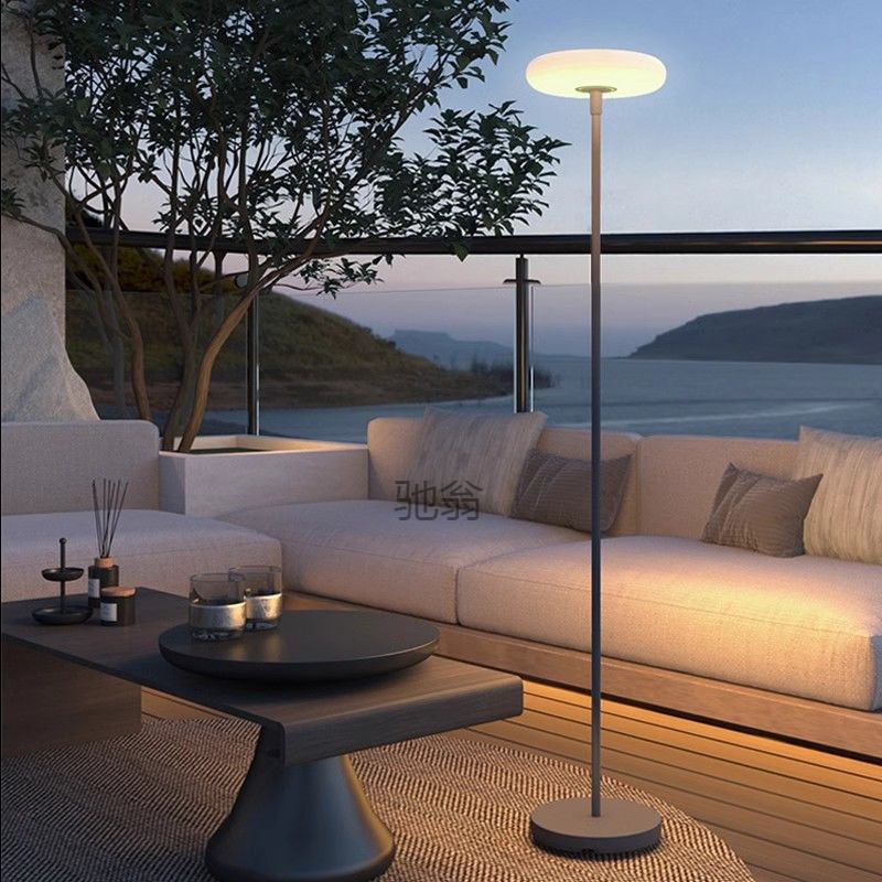 xcw太阳能庭院灯户外简约家用充电移动照明灯落地露台楼顶花园草