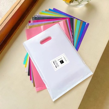 购物袋印logo手提袋批发服装店提手袋子化妆品手机童装塑料包装袋