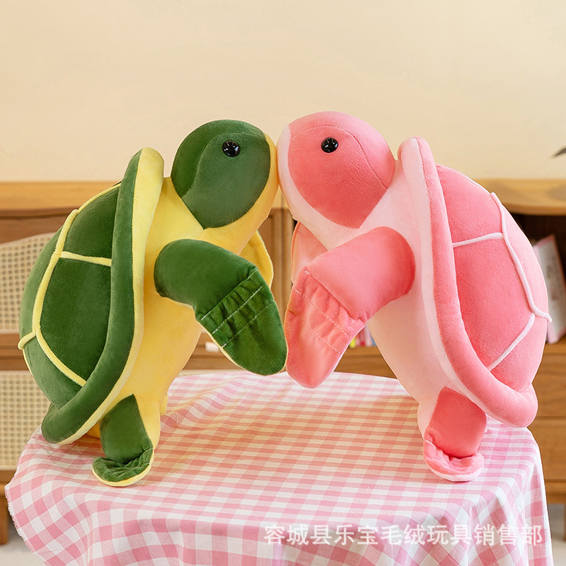 跨境大海龟毛绒玩具外贸乌龟抱枕公仔儿童睡觉玩偶礼物抓机娃娃批