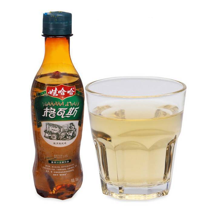 娃哈哈格瓦斯饮料600mlx6/12瓶整箱啤酒风味碳酸可乐饮品包邮