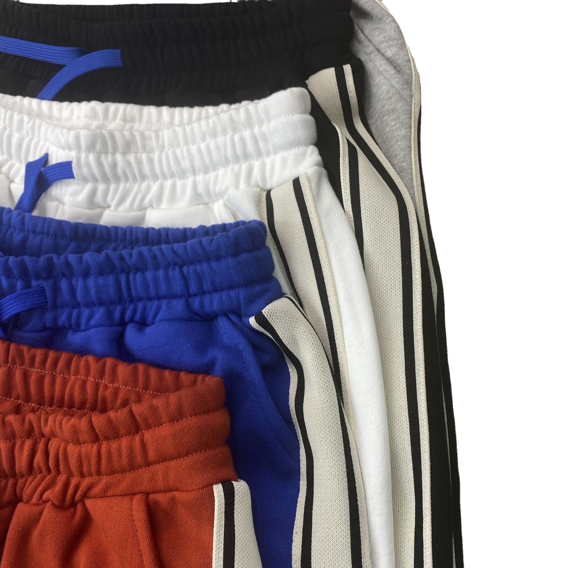 新款ader 卫裤女 春款潮流字母刺绣长条休闲哈伦裤宽松型高腰松紧