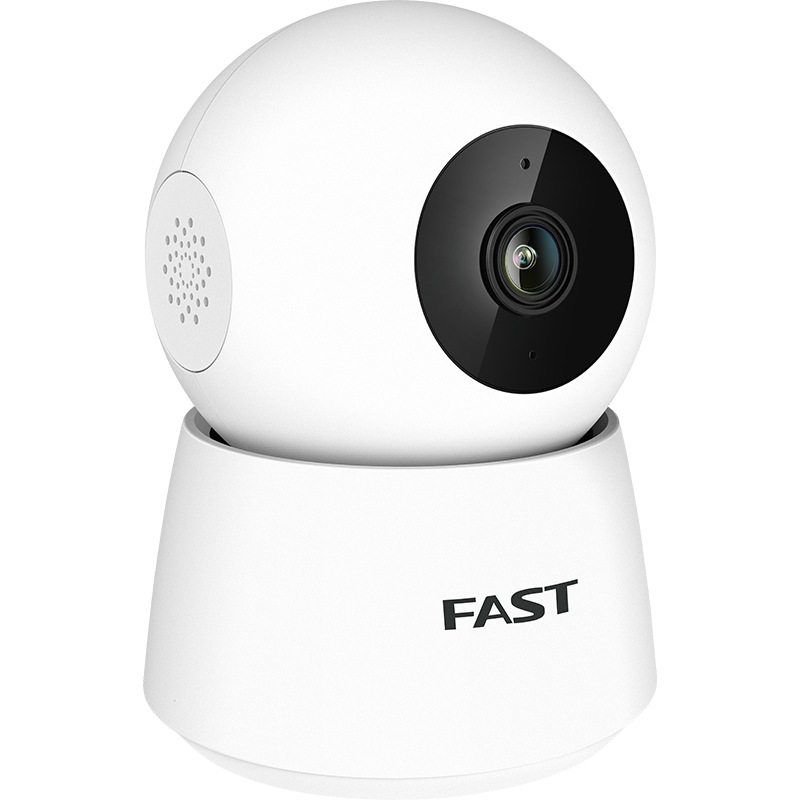 fast迅捷c36 高清300万无线摄像头家用手机360度全景夜视智能监控