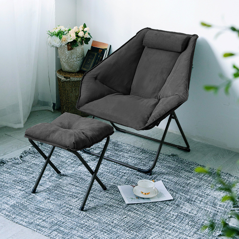 折叠躺椅阳台休闲椅家用午休午睡靠背椅懒人椅子寝室卧室单人沙发
