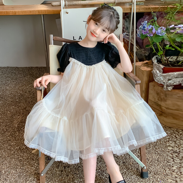 湖州织里童装夏女大童夏季童裙女童连衣裙小女孩公主裙潮跨境代发