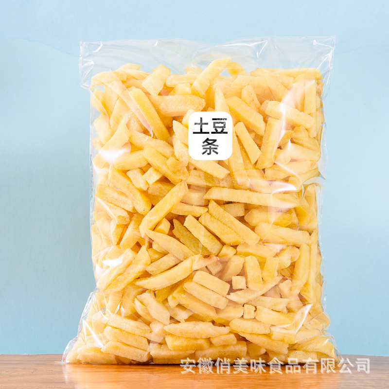 俏美味即食美式薯条脆土豆条马铃薯条休闲零食非膨化食品批发代发