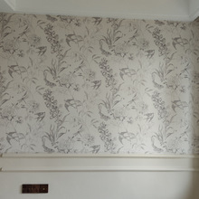 2023复古法式小红书轻奢燕子动物素描墙布壁画民宿宾馆中世纪壁纸