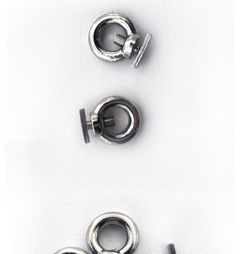 展会标摊展板专用吊环配件画展吊装led灯箱广告t字型圆环吊码挂环