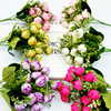 simulation rose Bud Bouquet of flowers table Northern Europe a decoration Botany a living room Place A large area engineering decorate simulation rose Bud Bouquet of flowers table Northern Europe a decoration Botany a living room Place A large area engineering decorate