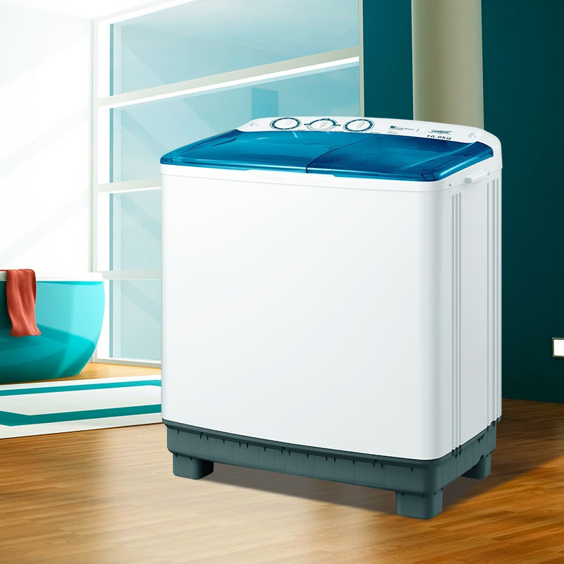 小天鹅半自动10公斤洗衣机双桶双缸家用小型宿舍大容量tp100vs908