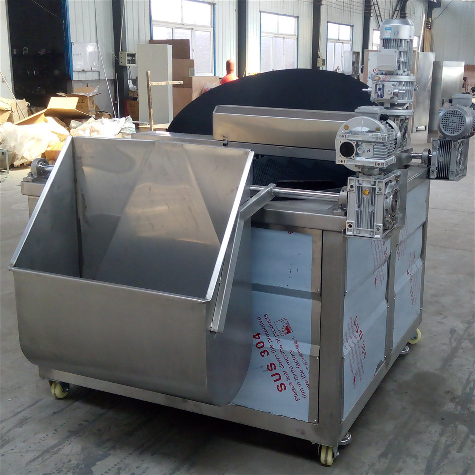 国良供应红薯片油炸锅土豆片薯片油炸机花生米配套油炸设备厂家