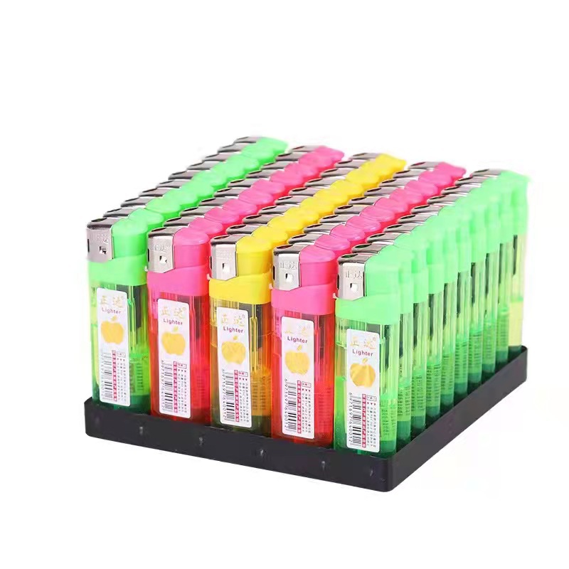 Source Price Large Wholesale Zhengda 818 plus-Sized Thickened Lighter 309 Disposable Electronic Lighter