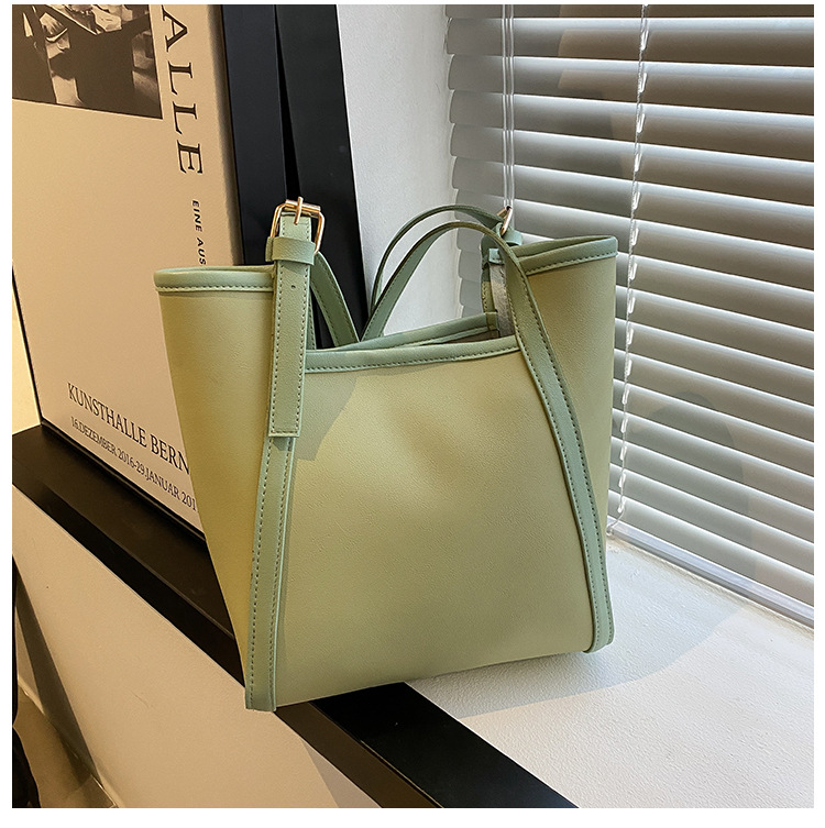 Foreign Trade Single-Shoulder Bag 2023 New Women's Bag Trendy Simplicity Bucket Bag Handbag Factory Direct Sale