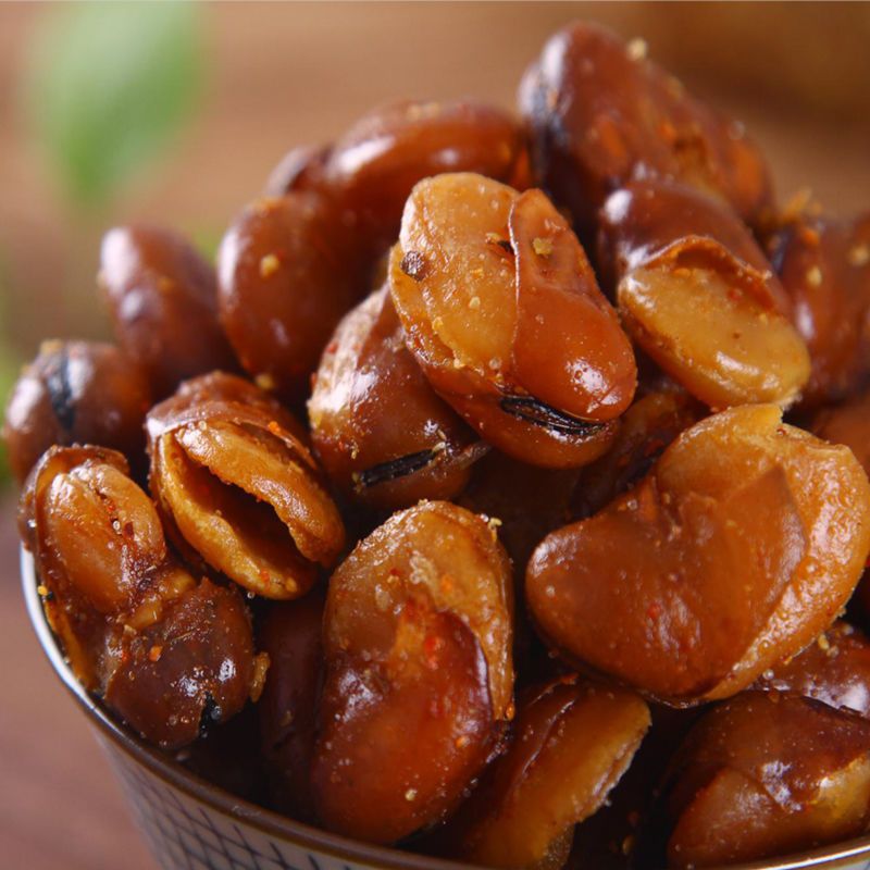 新鲜香酥蚕豆4斤怪味胡豆2斤兰花豆休闲零食品小吃批发150g下酒菜-阿