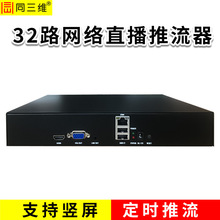 同三维TT806-32 32路网络直播推流器