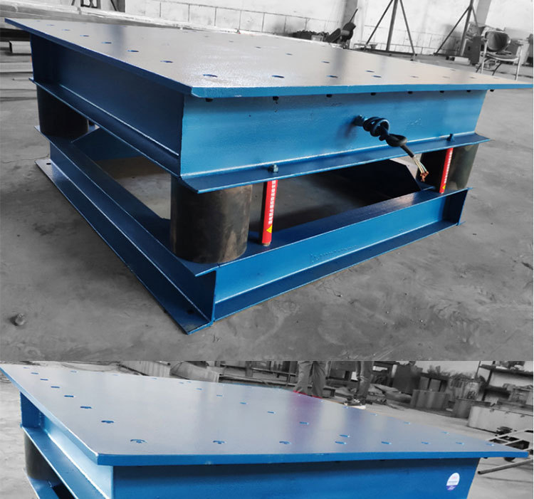 水泥漏粪板震动台振动震动床猪用塑料漏粪板模具震动平台养殖设备