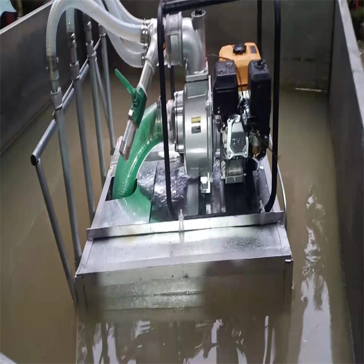 轻型不锈钢汽油挖藕机 9马力农用船式全自动高压挖藕机