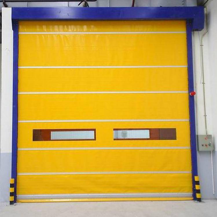任丘软质滚筒快速卷帘门快速堆积门pvc自动感应门防尘车间卷帘门