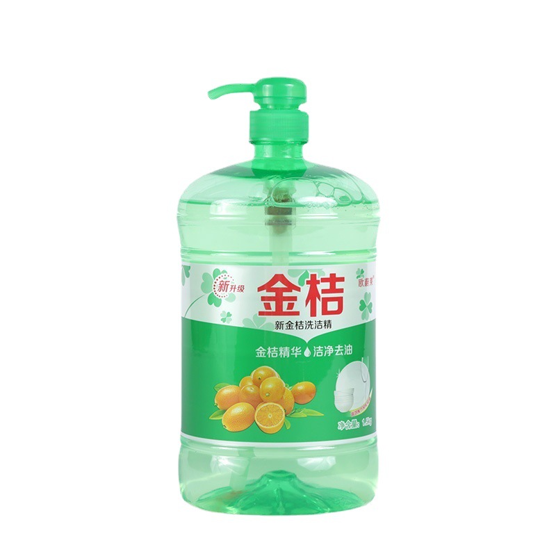 Wholesale New Kumquat Detergent Household Large Barrel Affordable Cold Water Oil Removing Dish Washing Cleaning Detergent