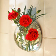 装饰花盆家居墙上水培花瓶挂壁壁挂式玄关客厅墙面花器装饰品墙饰