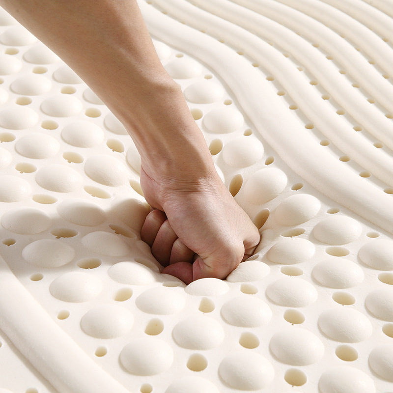 泰国进口负离子天然乳胶床垫薄软垫5cm席梦思1.5m1.8米榻榻米