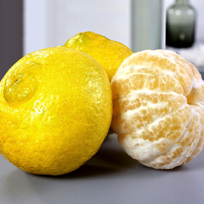 黄金贡柚湖南怀化洪江丑八怪春香桔柚当季新鲜水果超甜小柚子