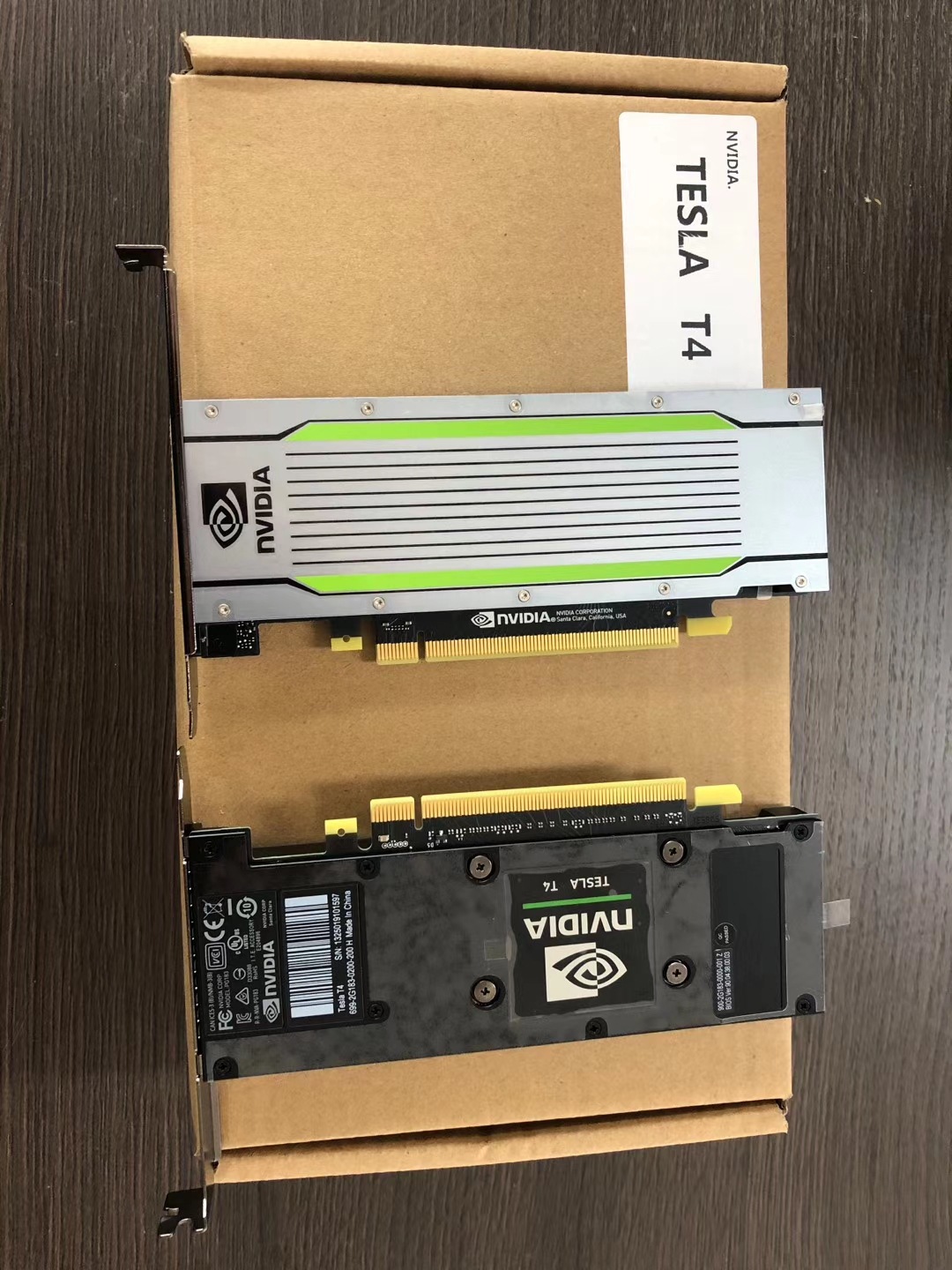 英伟达nvidia tesla系列t4 16g 计算加速gpu推理训练显卡