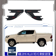 高配 2016 HILUX REVO 黑色款 前灯眉 TRD标前灯罩