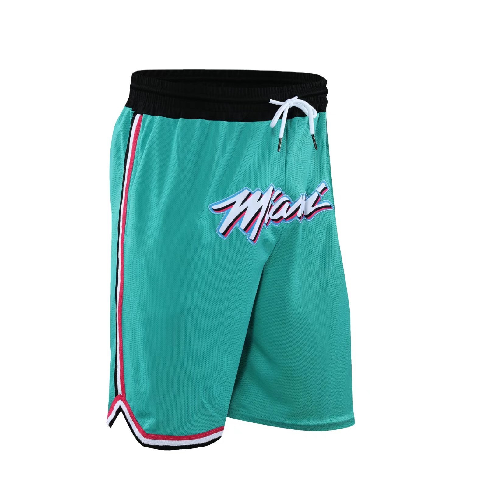 夏季健身透气热火篮球短裤速干网眼透气中裤运动裤训练裤运动球裤