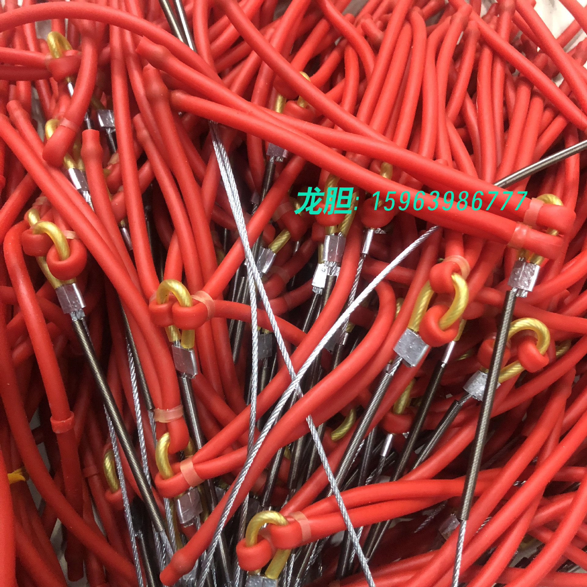 闪龙弹弓皮筋2050内穿皮筋龙胆野战狼机械大师蓝色风暴配件大弹弓