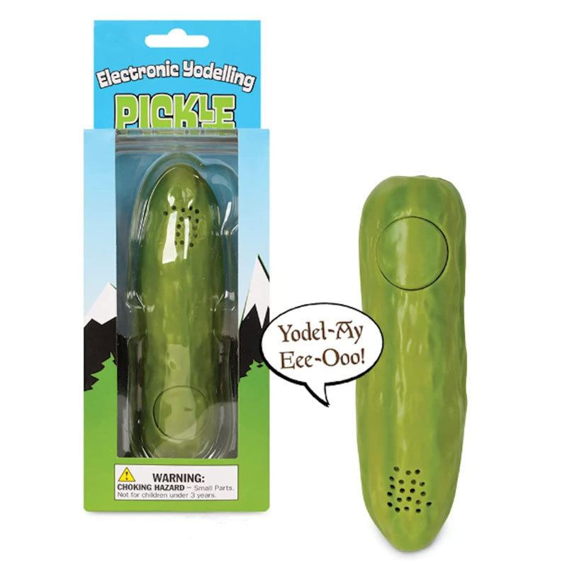 Yodeling Pickle Music Toy Singing Decompression Cucumber Toy Entertainment Tool