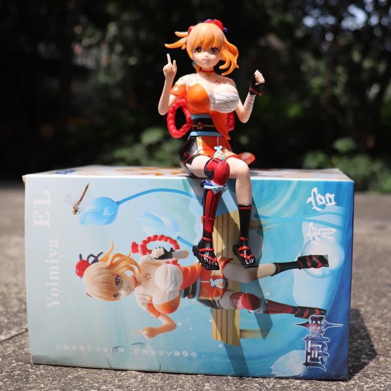 原神二创抖音网红车载宵宫手办模型压杯面精美礼品摆件