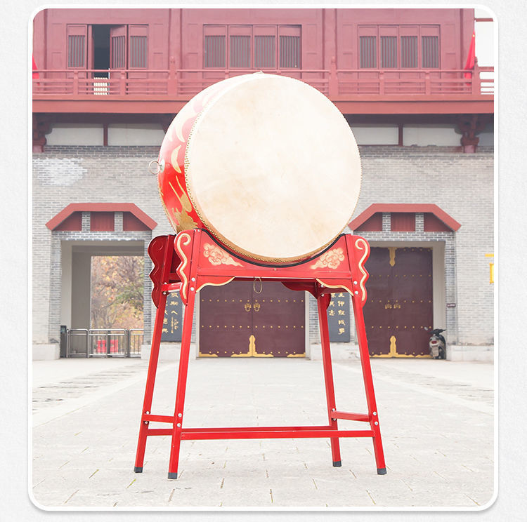 大鼓立式鼓战鼓立式龙鼓牛皮鼓演出鼓锣鼓跳舞鼓寺庙鼓红鼓厂家