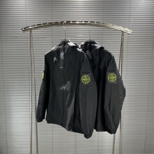 stone Island石头冲锋衣户外机能袖标徽章连帽夹克外套男女岛同款