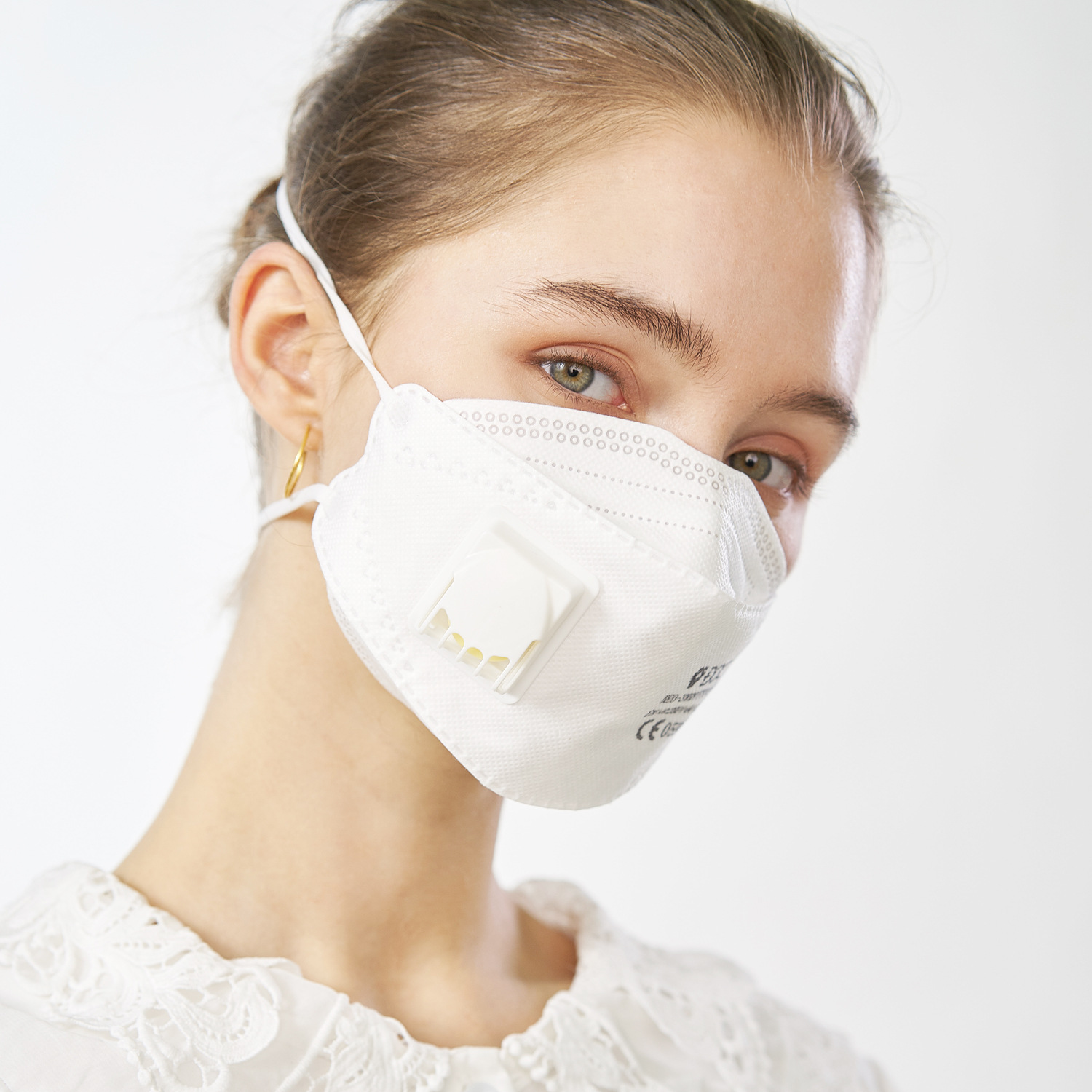 工厂跨境欧标ffp3口罩定制logo商务部白名单真实证书齐全ffp3口罩