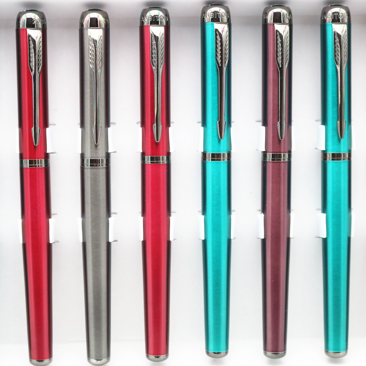 批发烂笔头2036型氧化砂彩大尖书法钢笔抽墨两用钢笔用3.