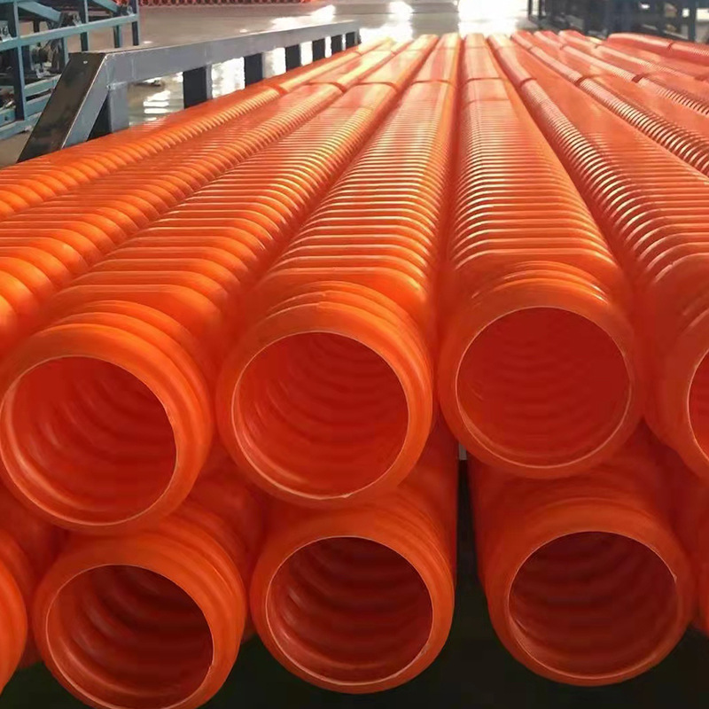 厂家供应mpp波纹管矩形电力波纹管 地埋高压线保护管道方形波纹管