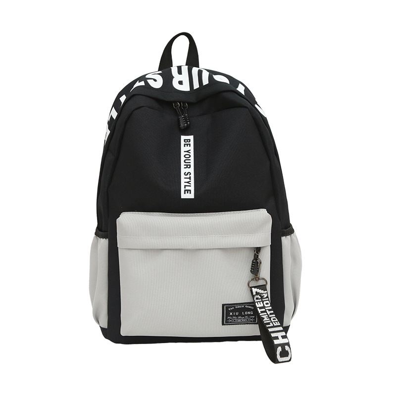 2022 New School Season Casual Backpack Women's Korean-Style Early High School Student Schoolbag Fashion Travel Backpack