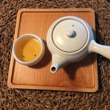 日式风格盘木头盘子杯盘长方形托盘家用茶水盘面包盘木质盘子