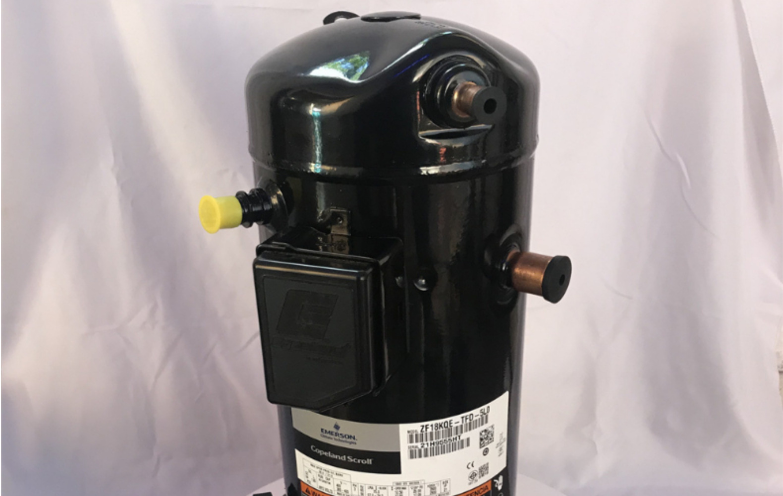 艾默生谷轮工业应用6p匹低温设备压缩机zfi26kqetfd551喷气增焓