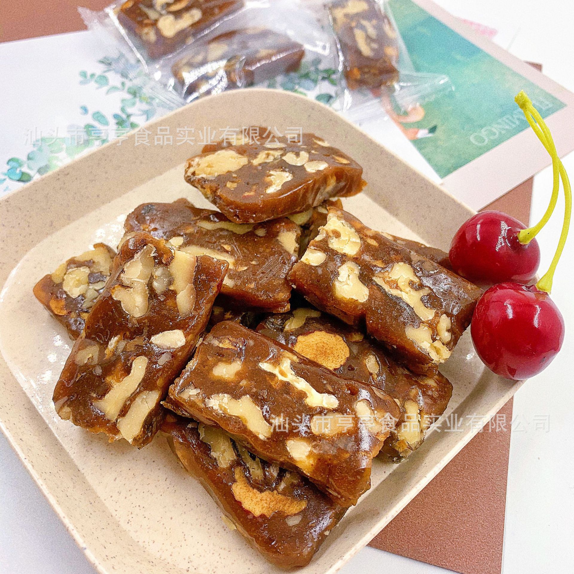 枣泥核桃糕 亨亨食品 传统制作 南枣核桃糕 红枣糕 枣核桃糕零食