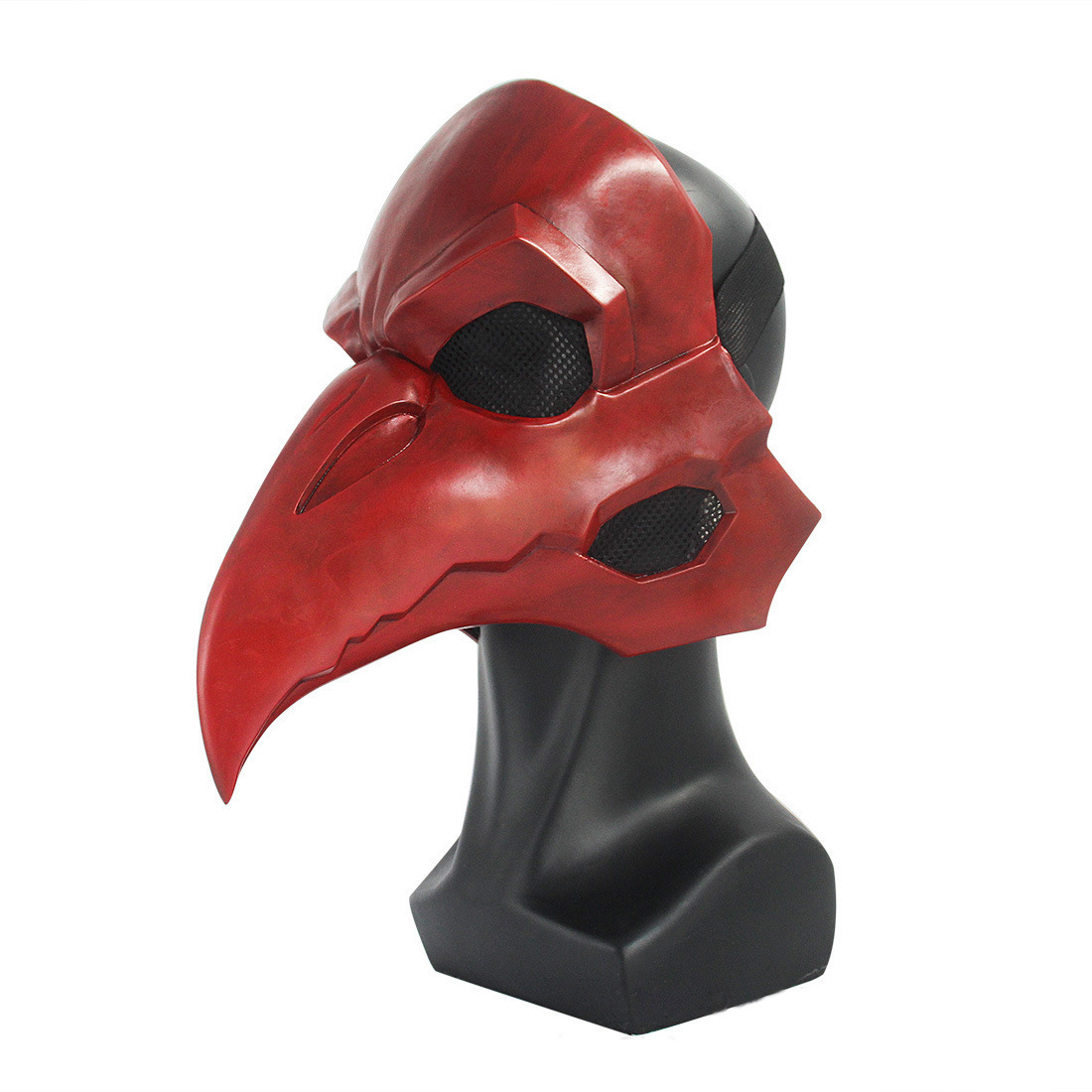 万圣节新款瘟疫鸟嘴面具朋克蒸汽欧洲亚马逊黑死病医生瘟疫面罩