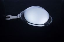 批发定制57mm平凸透镜 大功率汽车LED双光透镜 高透光性玻璃透镜