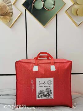 包装家纺元宝立体床上用品袋棉被袋包装袋软包被子冬被多色手提袋