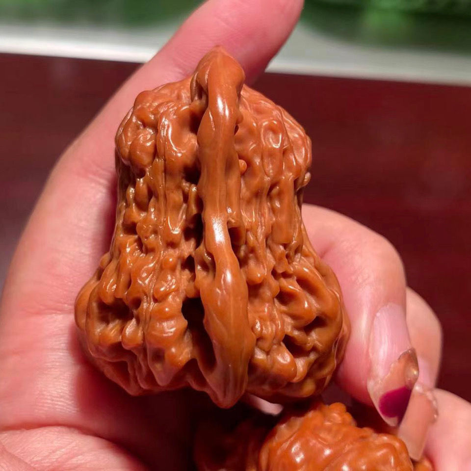 批发文玩核桃花生葫芦核桃麒麟纹官帽葫芦福禄大尺寸-阿里巴巴