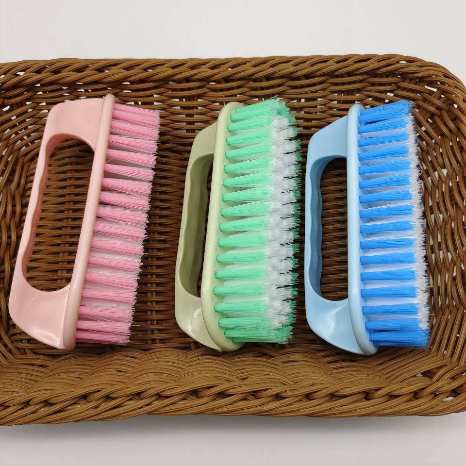 佳乐圆衣刷带手柄洗衣刷 衣服清洁刷 裤子刷鞋刷子卫生刷一元2元