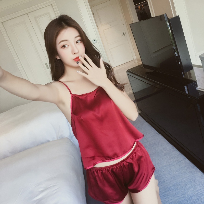 诱惑睡裙富裕吊带裙情趣内衣性感女士露背系带透明肚兜骚气睡衣女