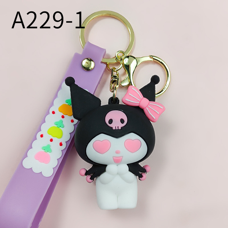 New Sanrio Key Chain Pendant Coolomi Key Chain Doll Pendant Factory Wholesale Small Gift Key Ring