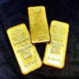 投资黄金999金足金 投资金条1000g