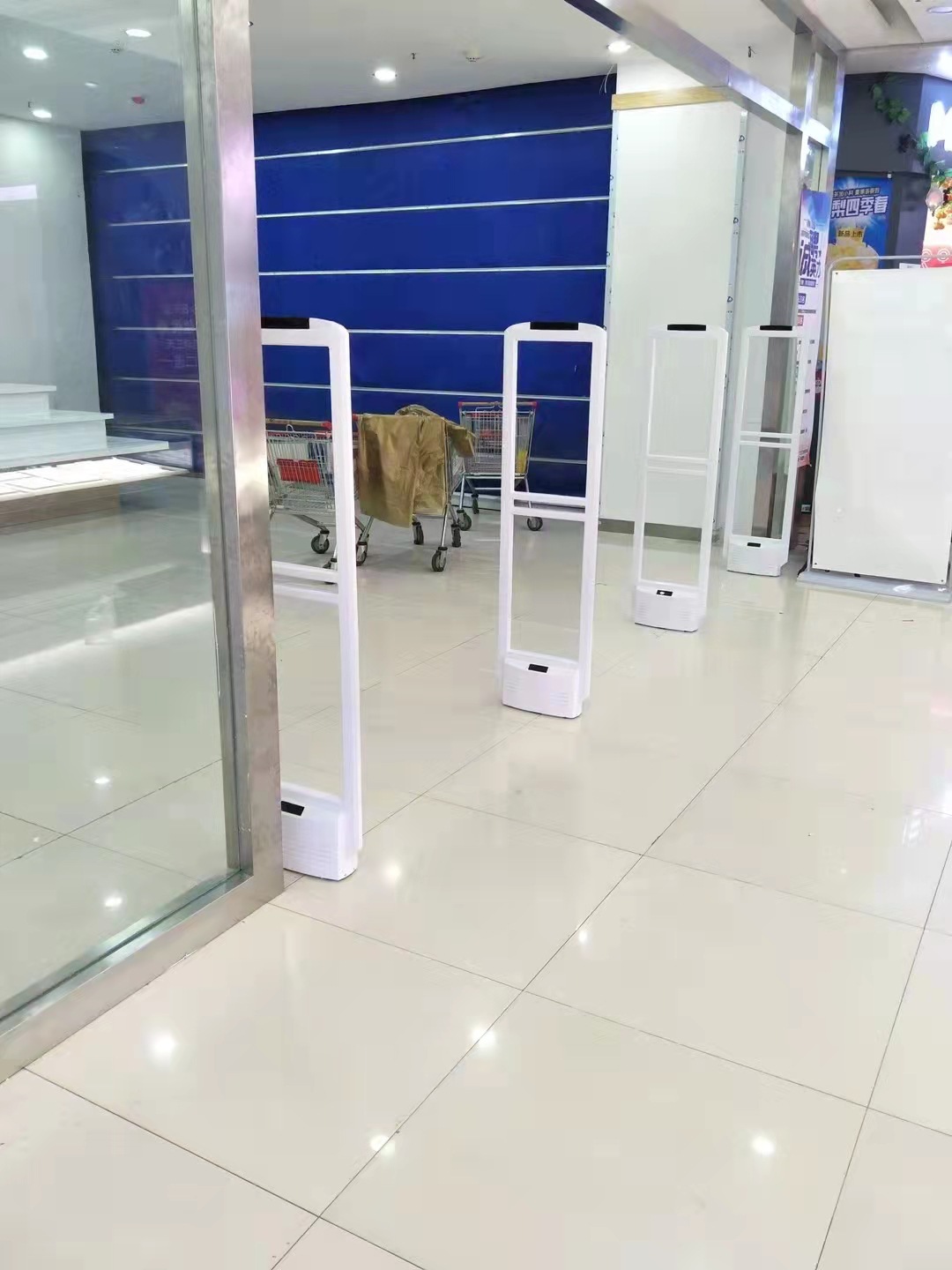 服装店防盗门 商场服装店防盗报警器 声磁防盗门系统