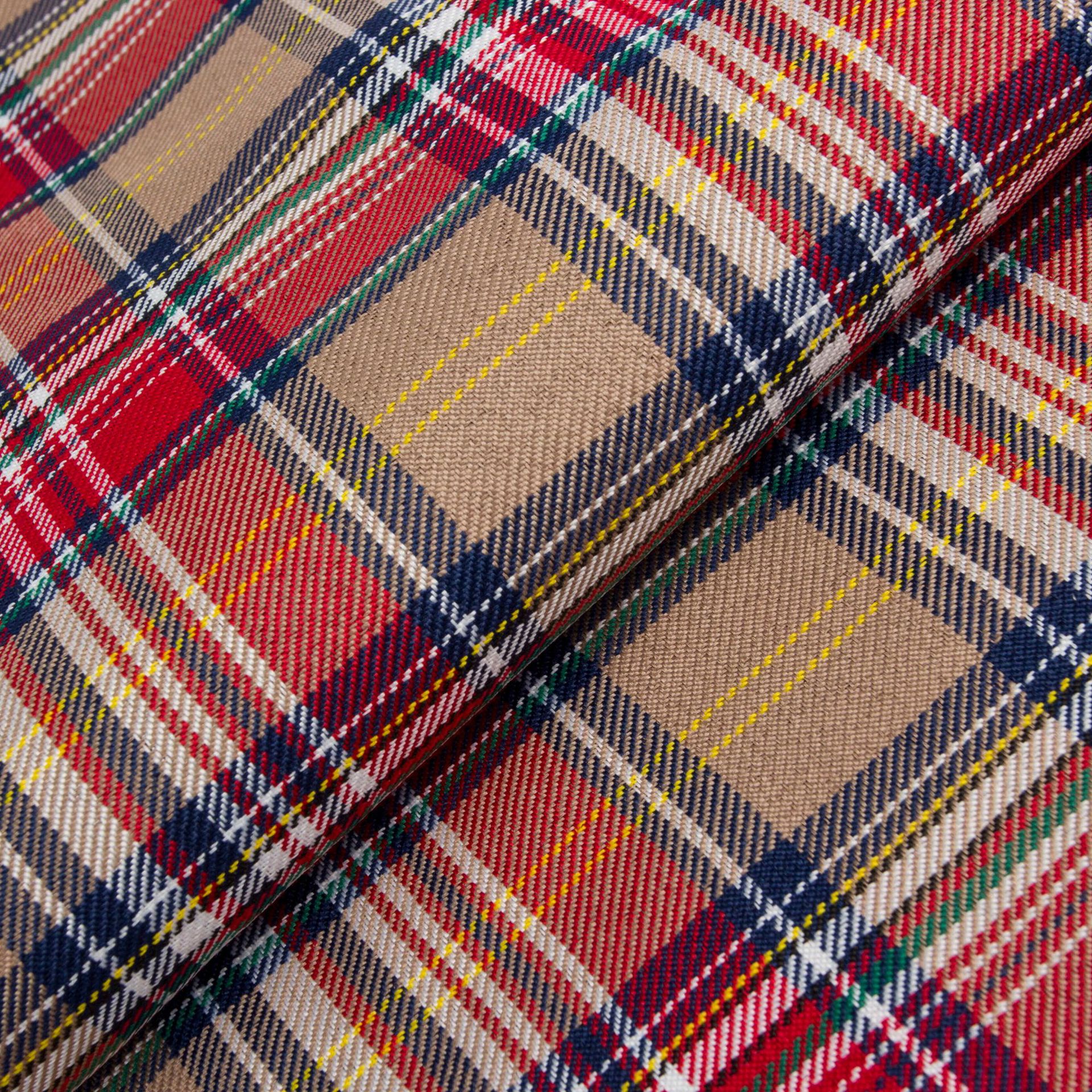 300D Yarn-Dyed Shirt Plaid Clothing Fabric Can Be Sample Production and Processing Price Can Be Discussed